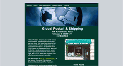 Desktop Screenshot of globalpostalandshipping.com