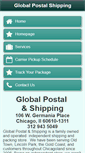 Mobile Screenshot of globalpostalandshipping.com