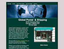 Tablet Screenshot of globalpostalandshipping.com